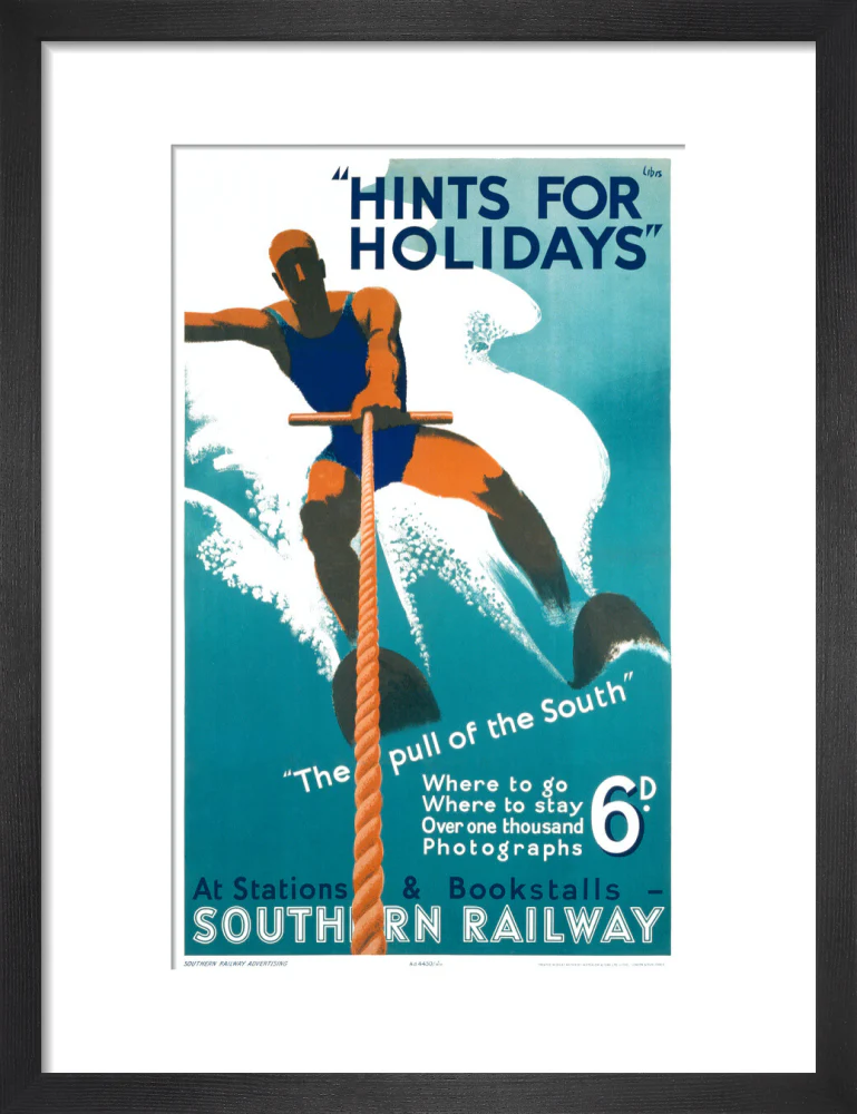 'Hints for Holidays', SR poster, 1938. - Image 8