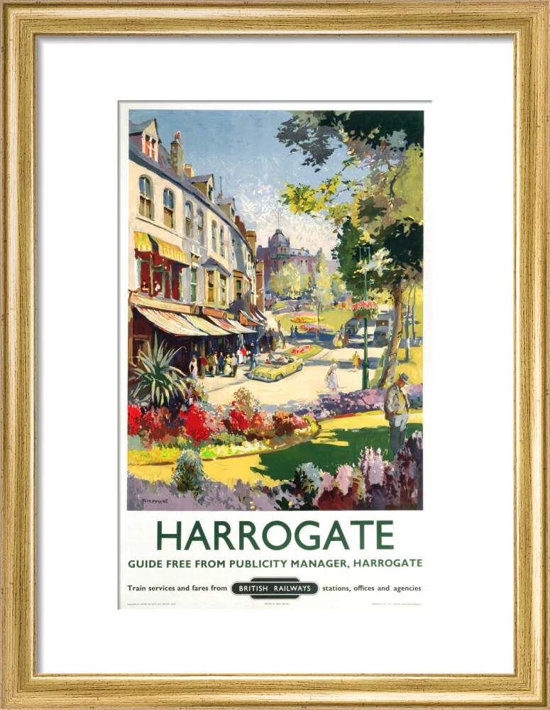 'Harrogate', BR poster, 1957. - Image 10
