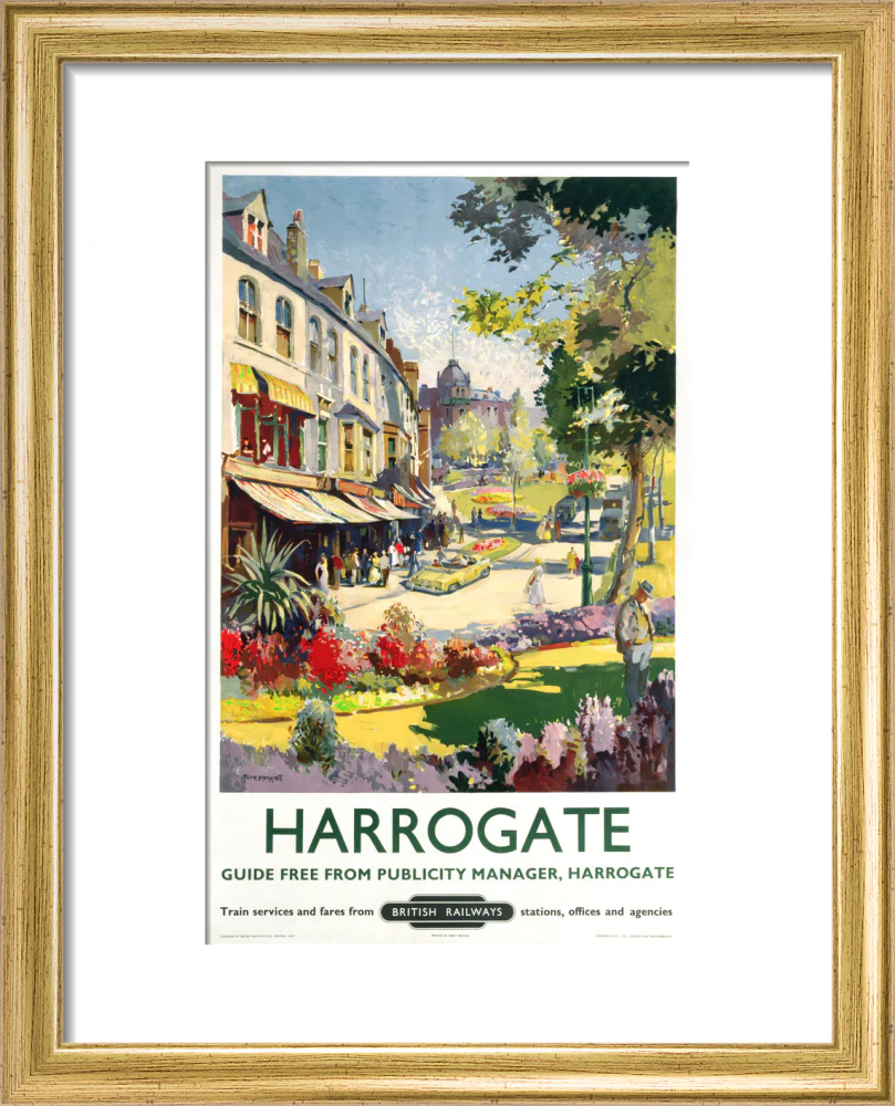 'Harrogate', BR poster, 1957. - Image 5