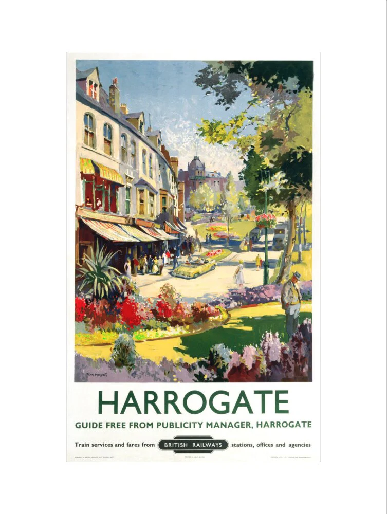 'Harrogate', BR poster, 1957. - Image 50