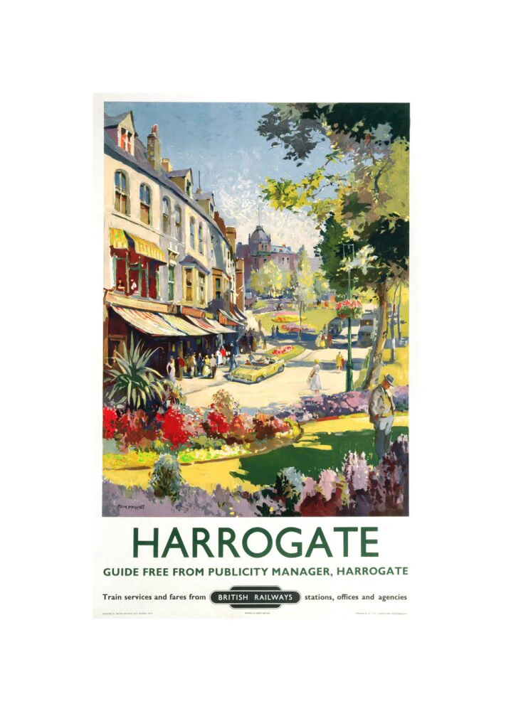 'Harrogate', BR poster, 1957. - Image 60