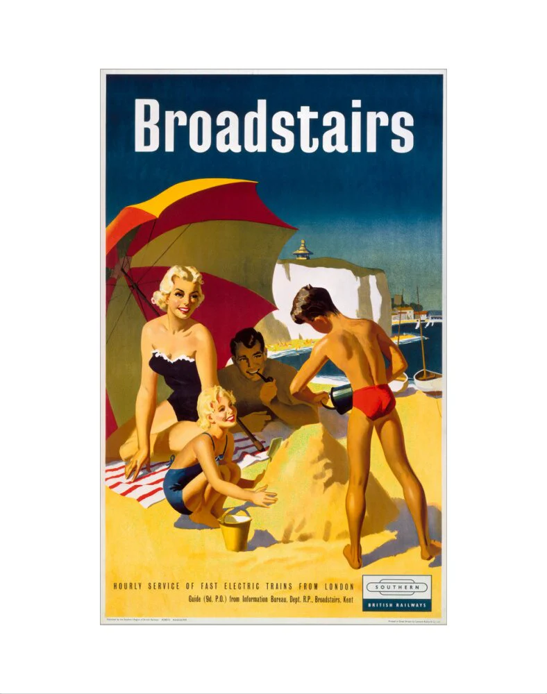 'Broadstairs', BR poster, 1959. - Image 35