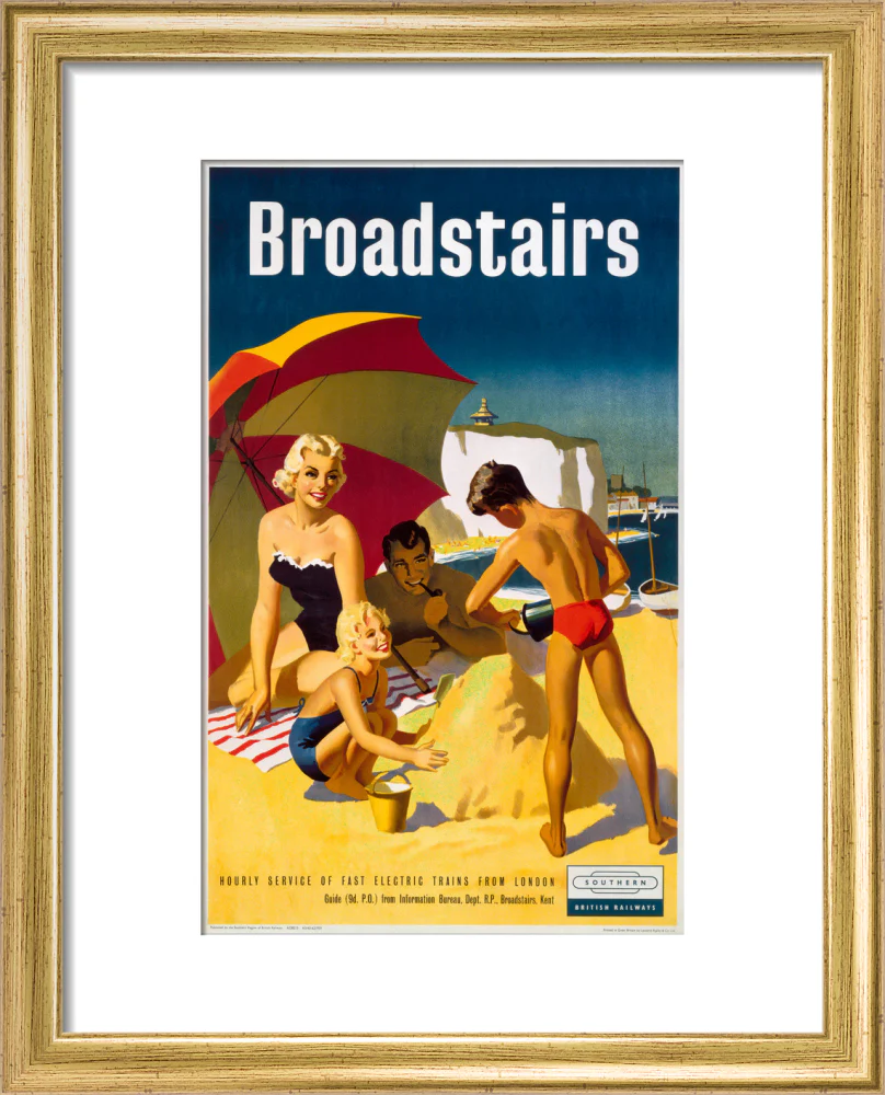 'Broadstairs', BR poster, 1959. - Image 38