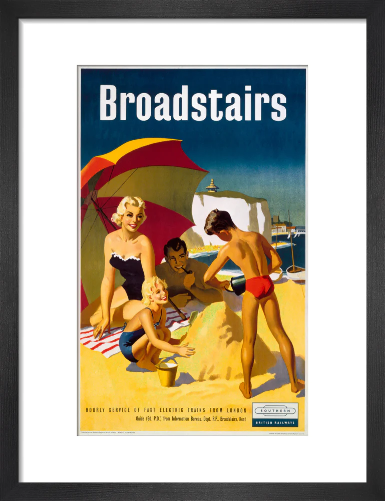 'Broadstairs', BR poster, 1959. - Image 41