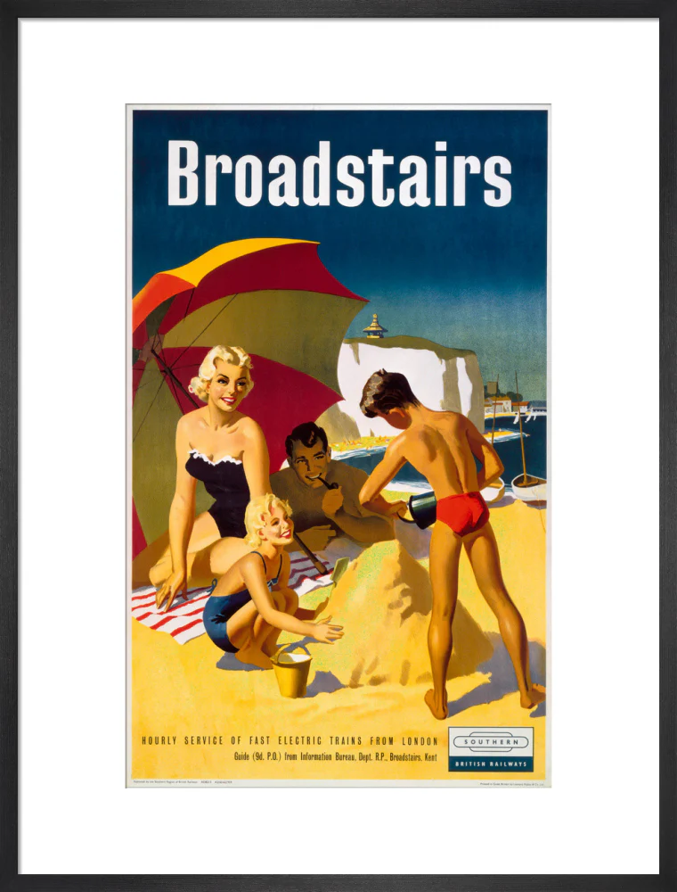 'Broadstairs', BR poster, 1959. - Image 51