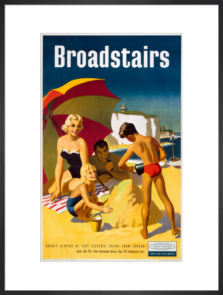 'Broadstairs', BR poster, 1959. - Image 56