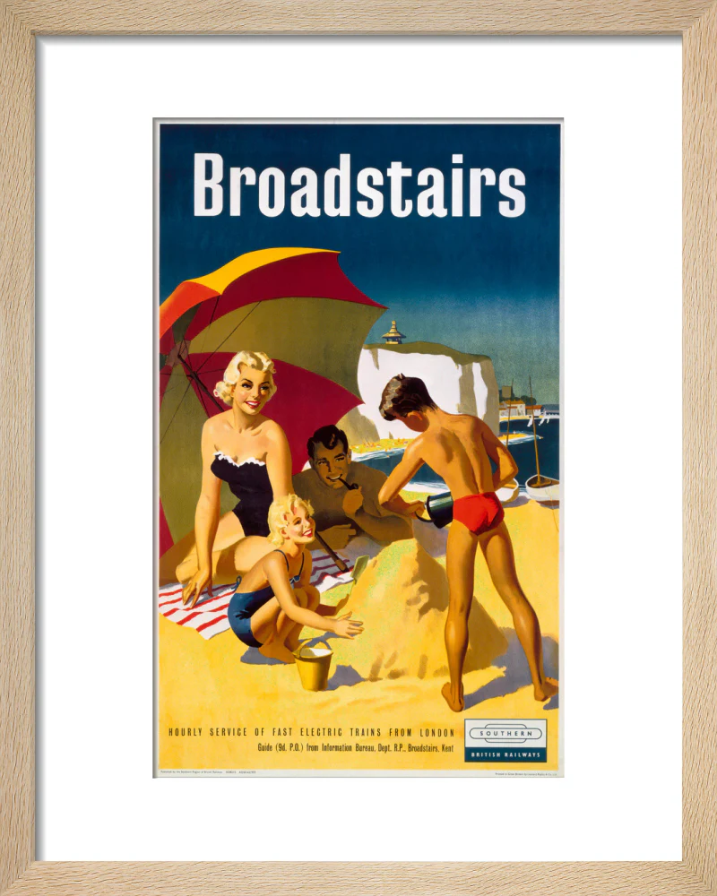 'Broadstairs', BR poster, 1959. - Image 6