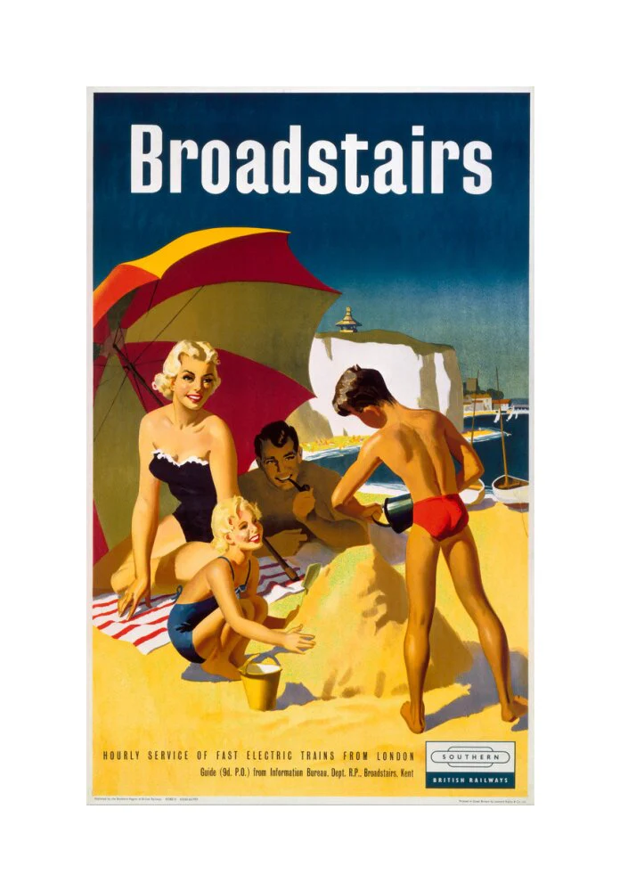 'Broadstairs', BR poster, 1959. - Image 61