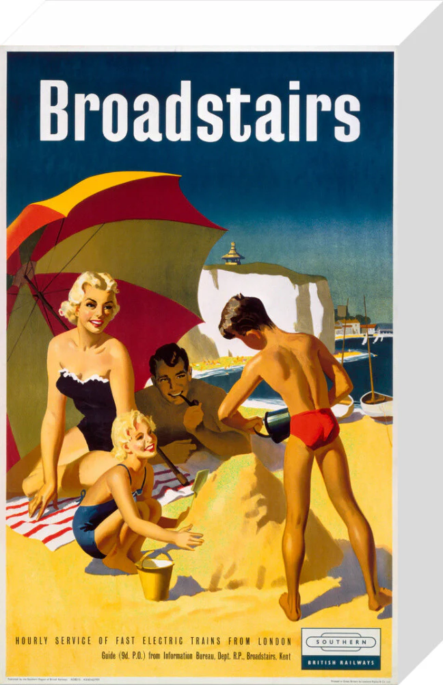 'Broadstairs', BR poster, 1959. - Image 64