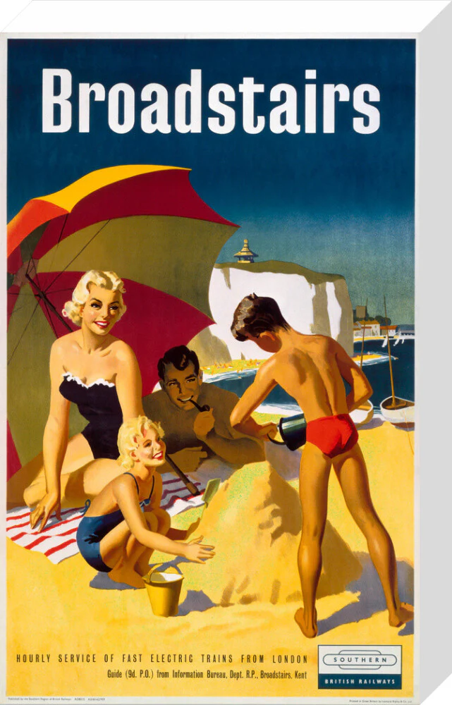 'Broadstairs', BR poster, 1959. - Image 65