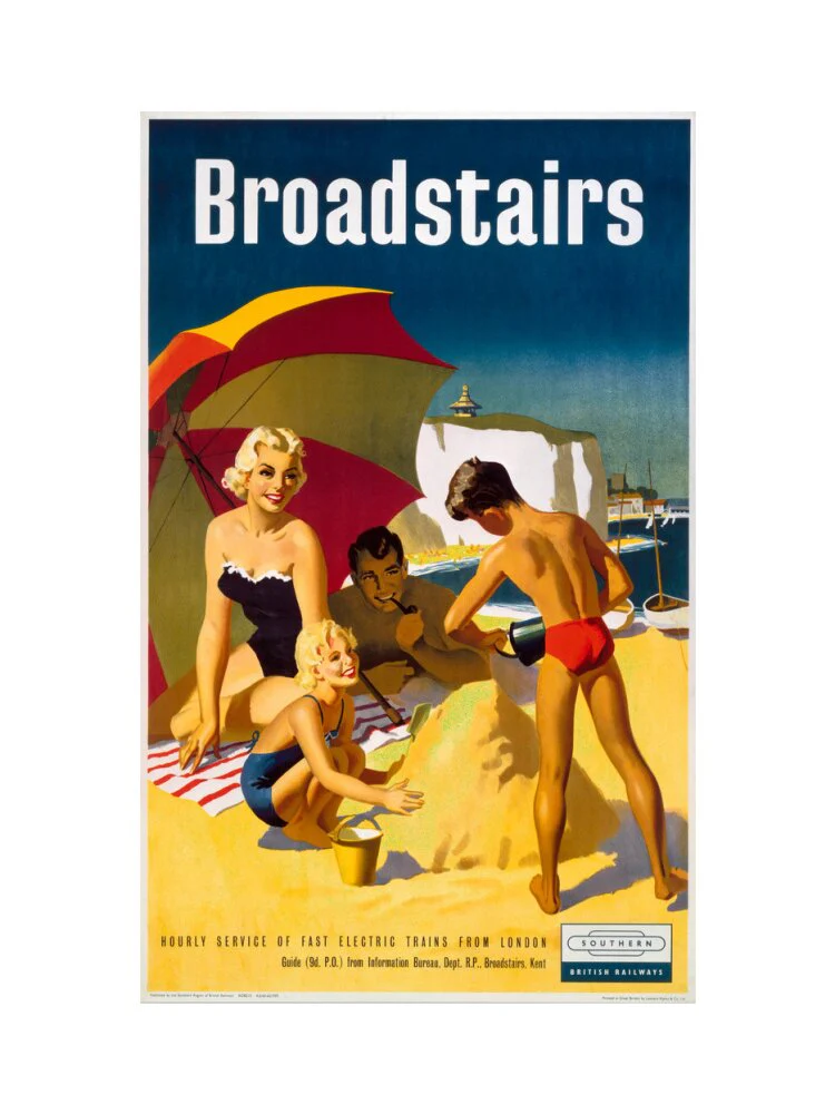 'Broadstairs', BR poster, 1959. - Image 73