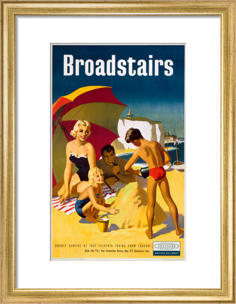 'Broadstairs', BR poster, 1959. - Image 76