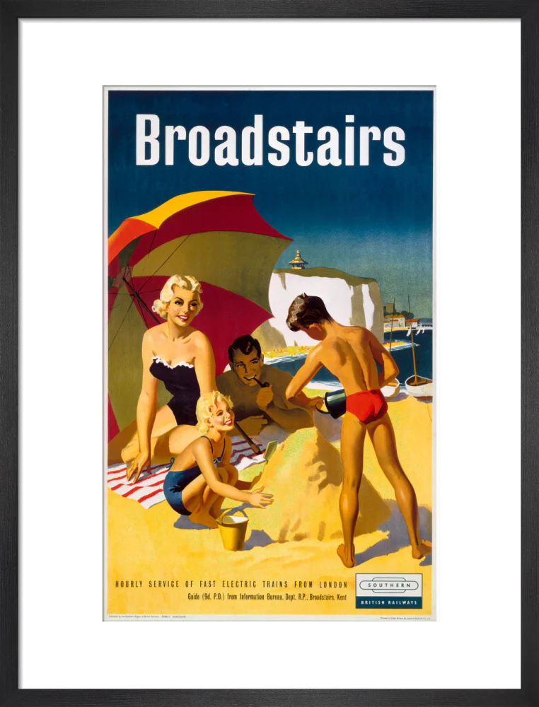 'Broadstairs', BR poster, 1959. - Image 79