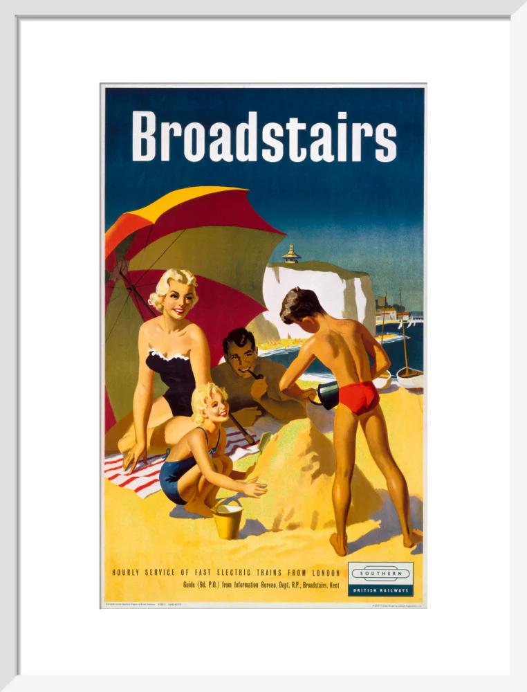 'Broadstairs', BR poster, 1959. - Image 80