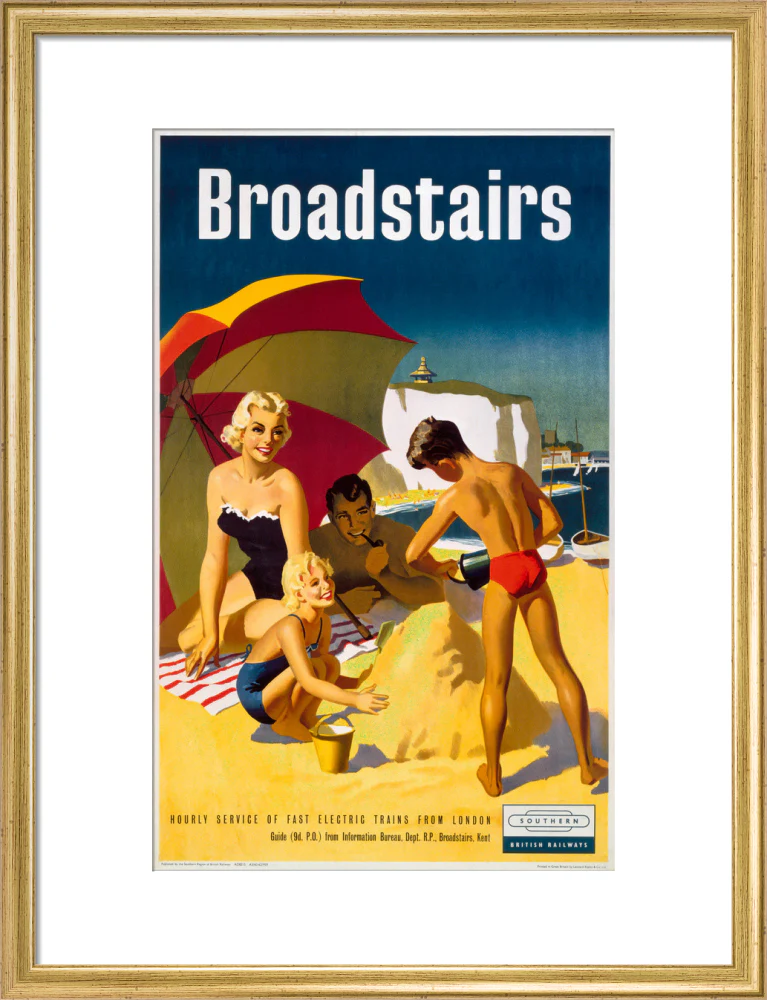 'Broadstairs', BR poster, 1959. - Image 81
