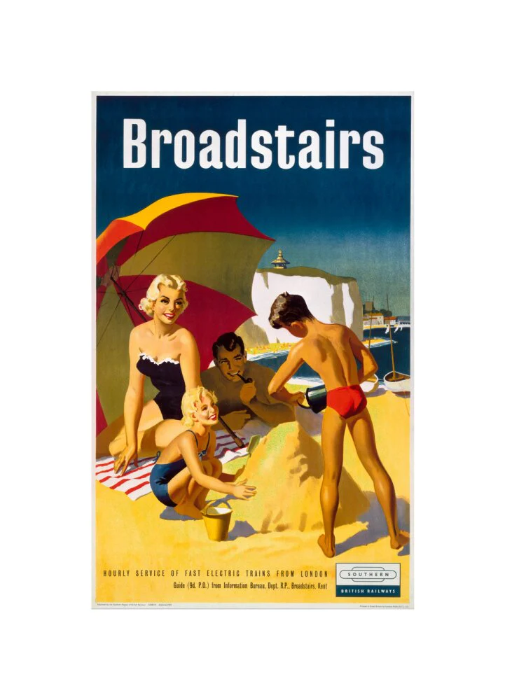 'Broadstairs', BR poster, 1959. - Image 93