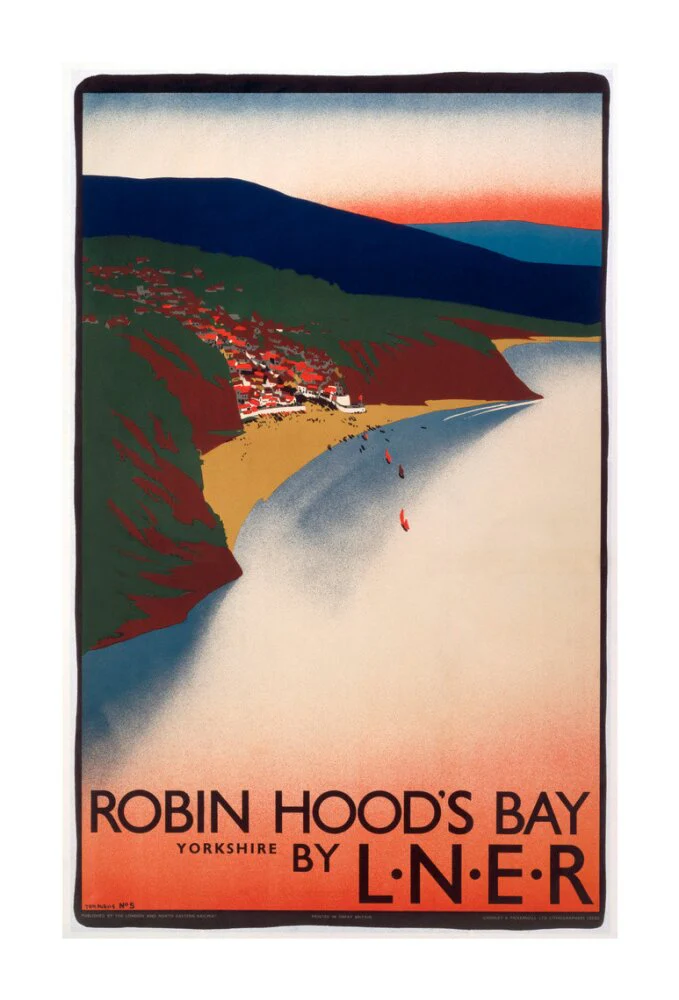 'Robin Hood's Bay', LNER poster, 1923-1947. - Image 30