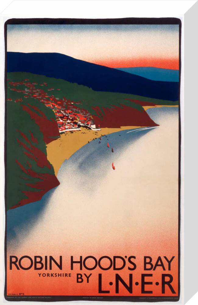 'Robin Hood's Bay', LNER poster, 1923-1947. - Image 32