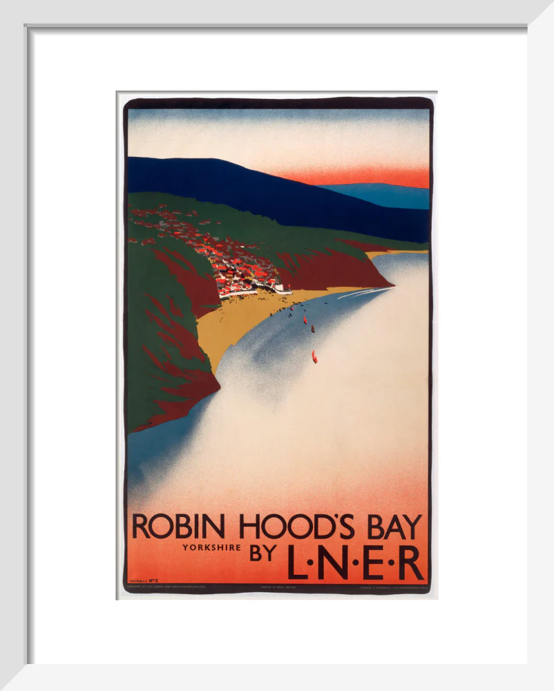 'Robin Hood's Bay', LNER poster, 1923-1947. - Image 37