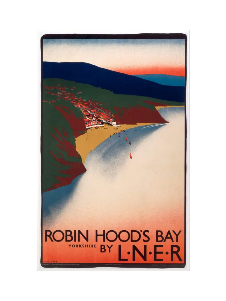 'Robin Hood's Bay', LNER poster, 1923-1947. - Image 45