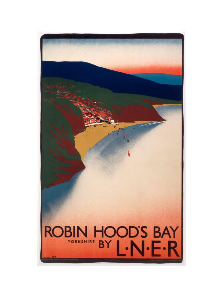 'Robin Hood's Bay', LNER poster, 1923-1947. - Image 50