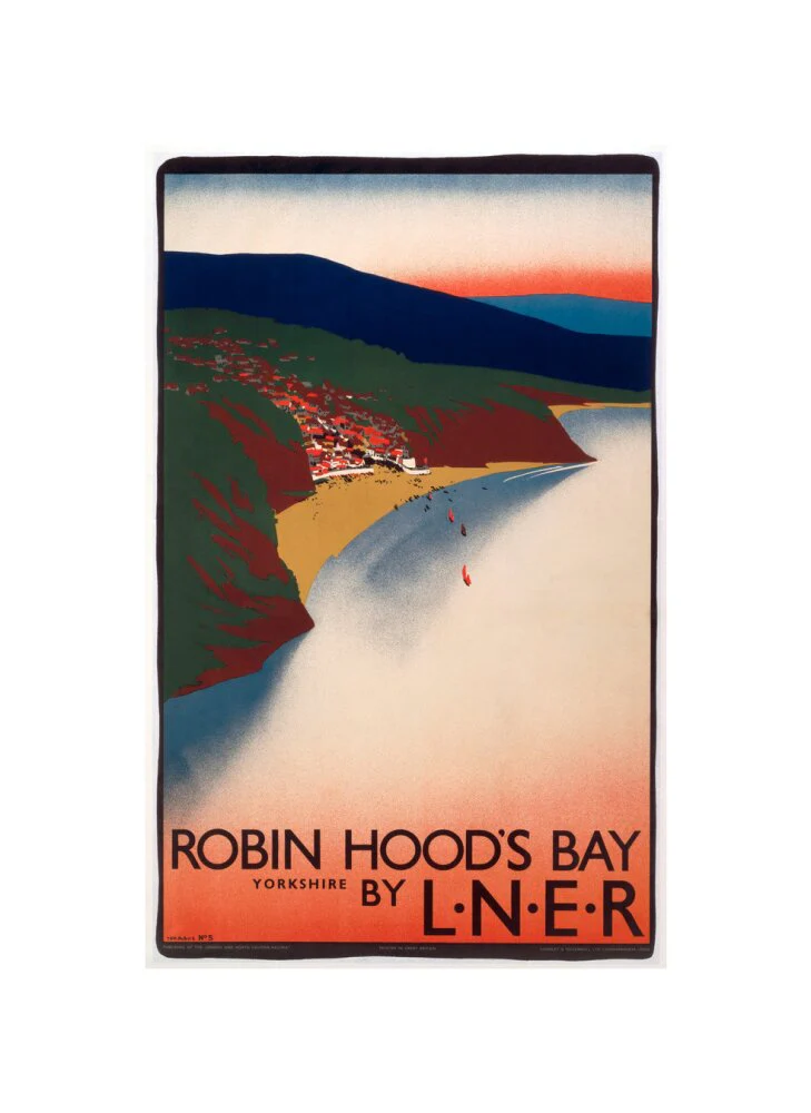'Robin Hood's Bay', LNER poster, 1923-1947. - Image 60