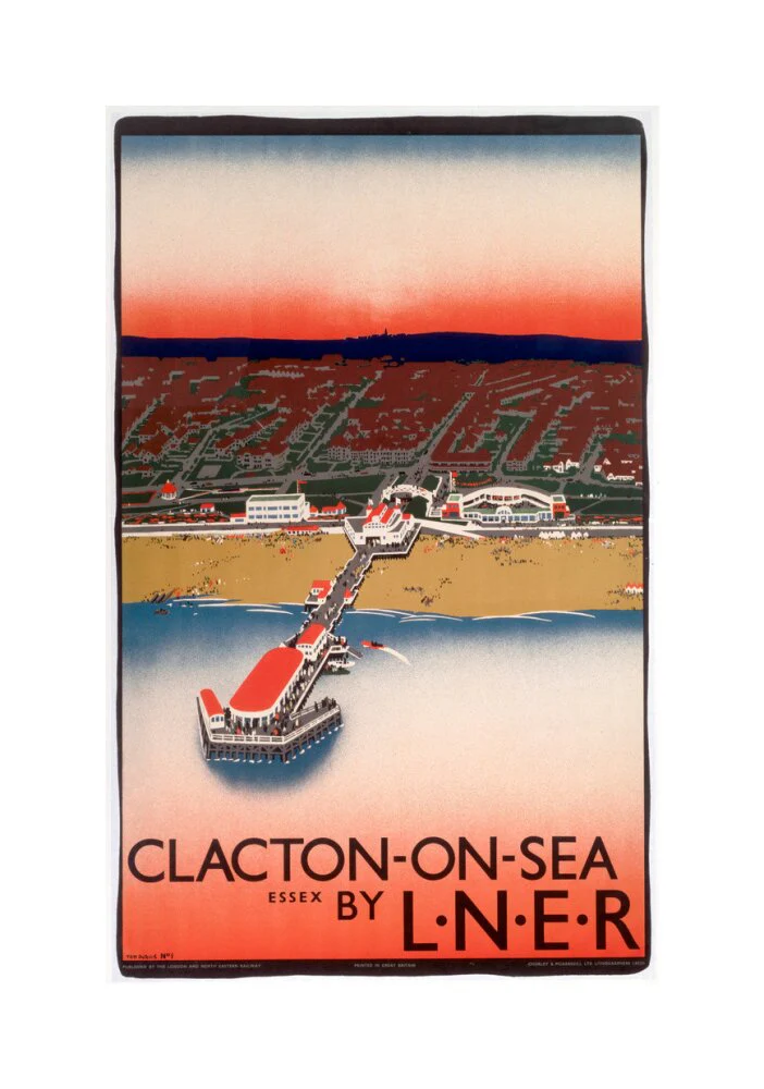 'Clacton-on-Sea', LNER poster, 1923-1947. - Image 28