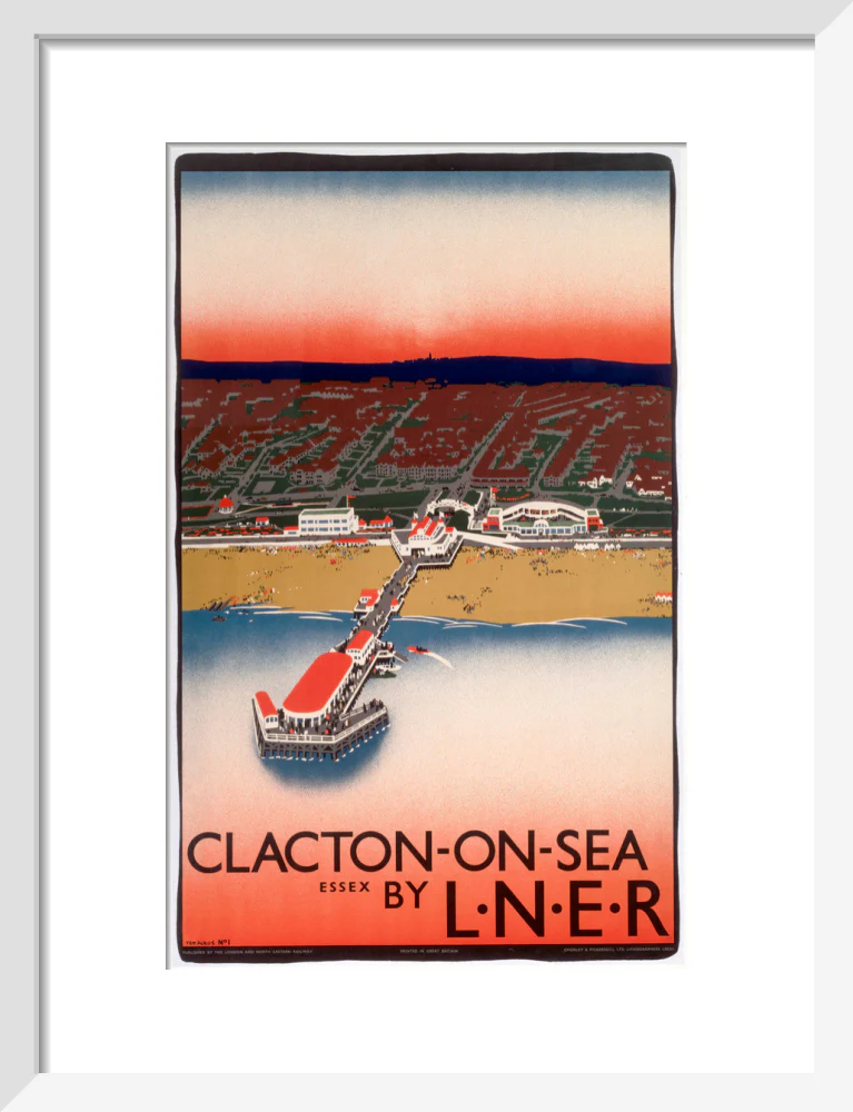 'Clacton-on-Sea', LNER poster, 1923-1947. - Image 42