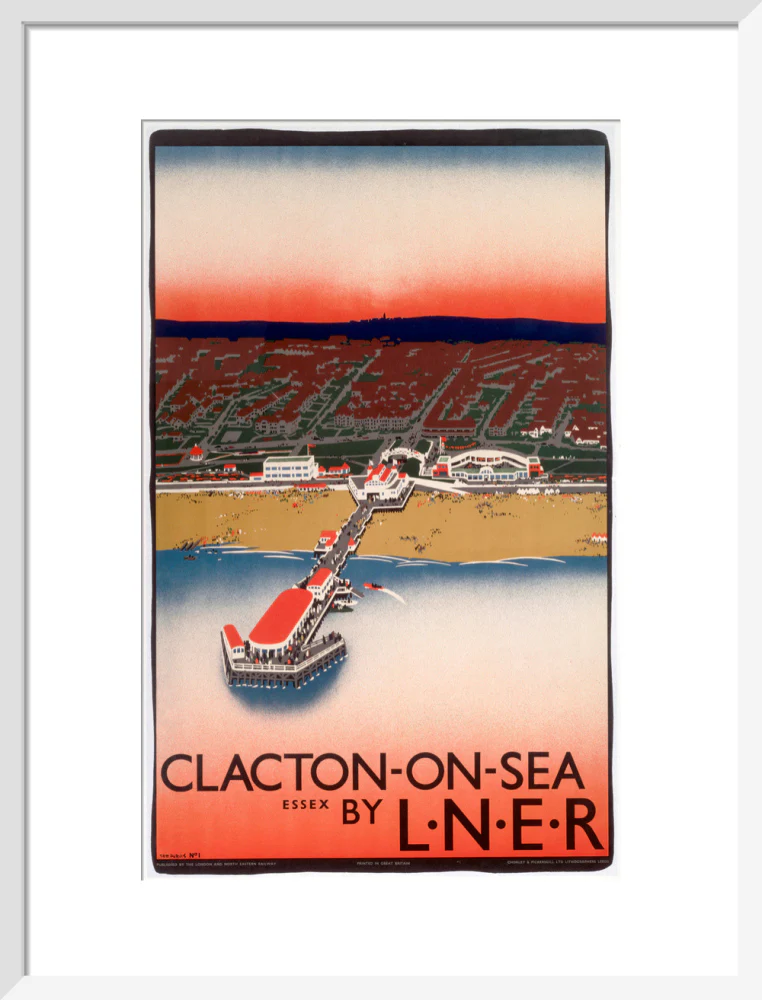 'Clacton-on-Sea', LNER poster, 1923-1947. - Image 47