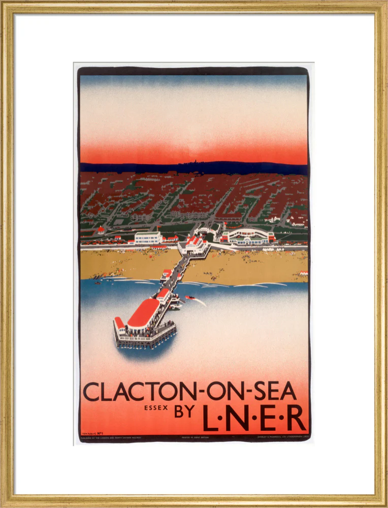 'Clacton-on-Sea', LNER poster, 1923-1947. - Image 53