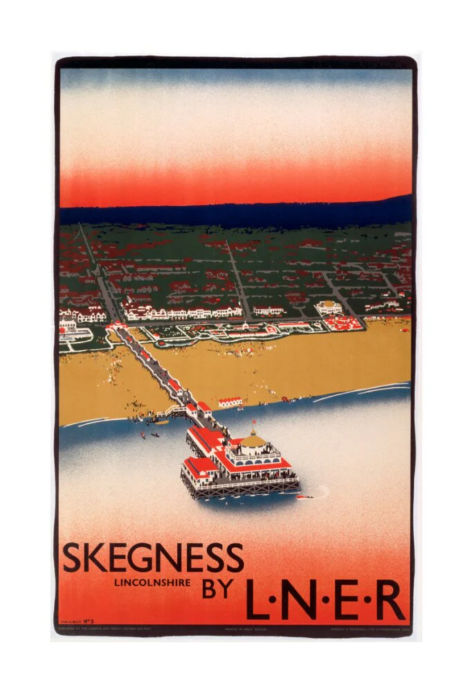 ‘Skegness, Lincolnshire’, LNER poster, c 1930. - Image 29