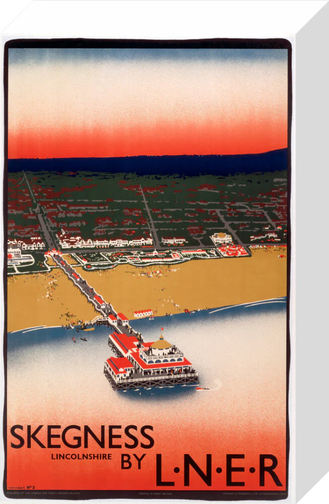 ‘Skegness, Lincolnshire’, LNER poster, c 1930. - Image 31