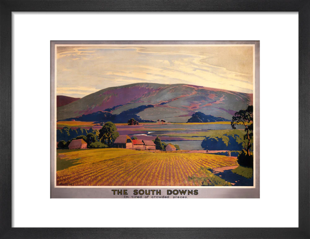 The South Downs, SR Poster, c 1930s. - Image 8