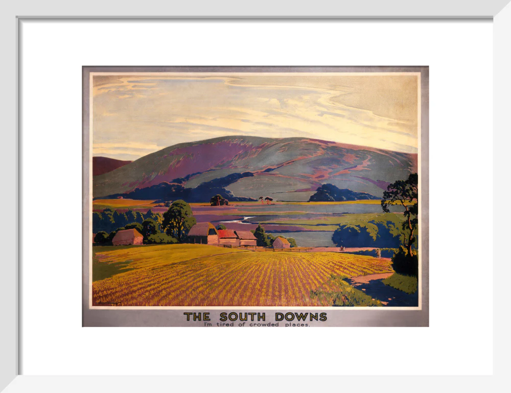 The South Downs, SR Poster, c 1930s. - Image 9