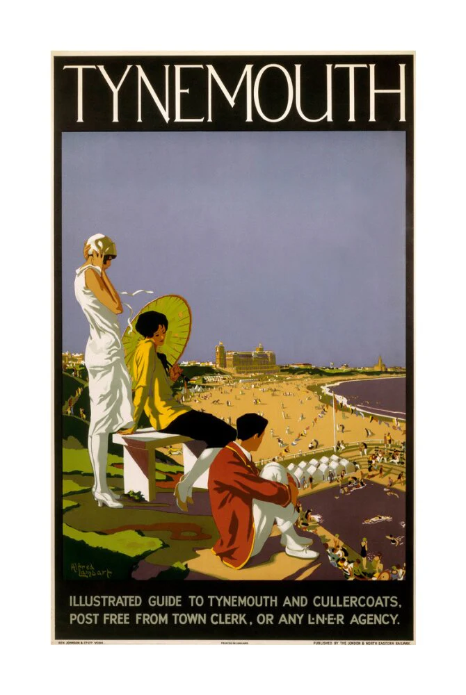 'Tynemouth', LNER poster, 1926. - Image 29