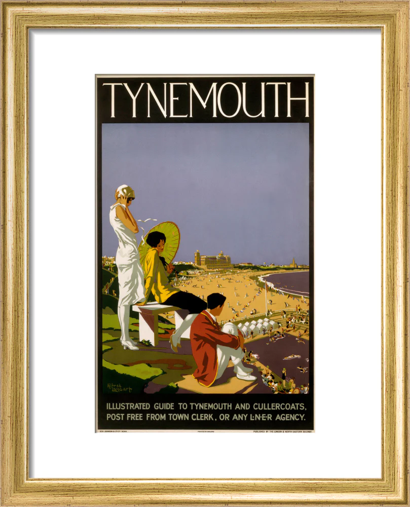 'Tynemouth', LNER poster, 1926. - Image 5
