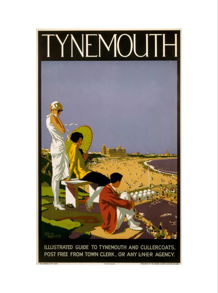 'Tynemouth', LNER poster, 1926. - Image 55