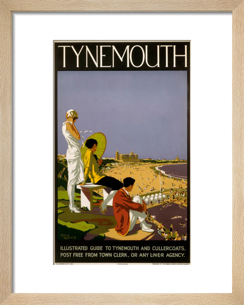 'Tynemouth', LNER poster, 1926. - Image 6