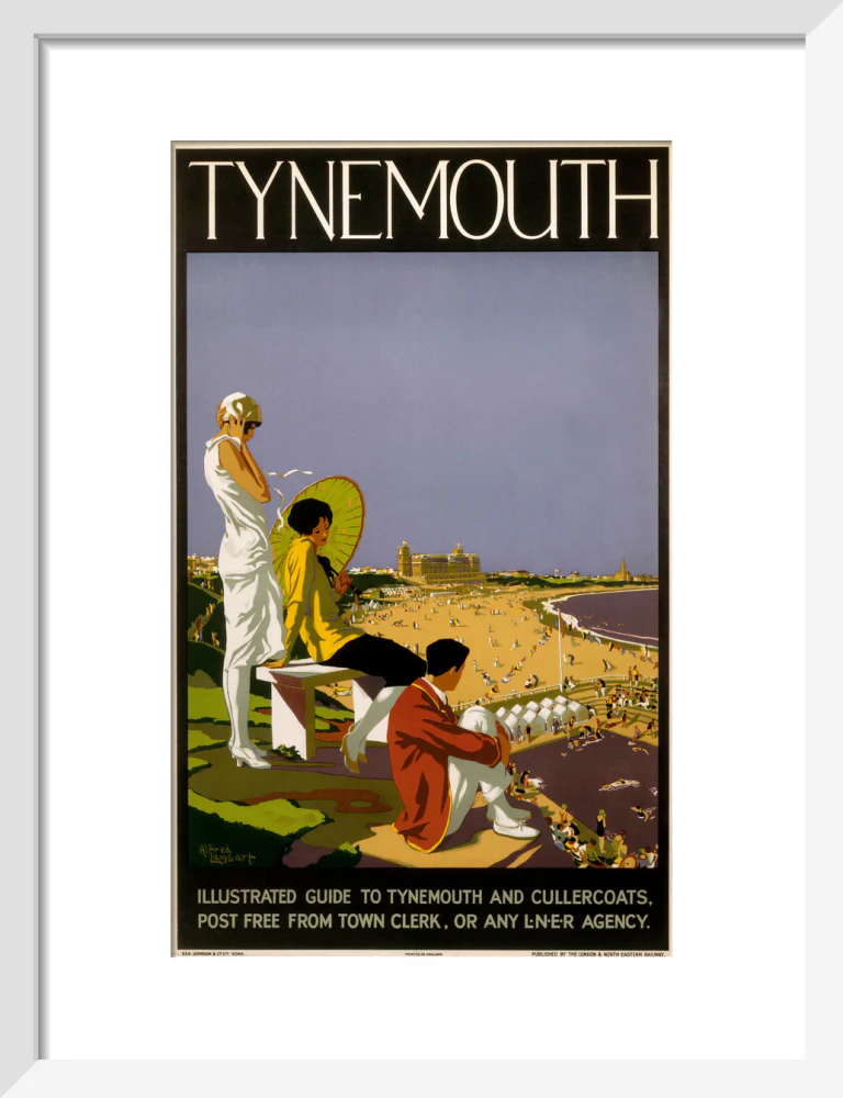 'Tynemouth', LNER poster, 1926. - Image 9
