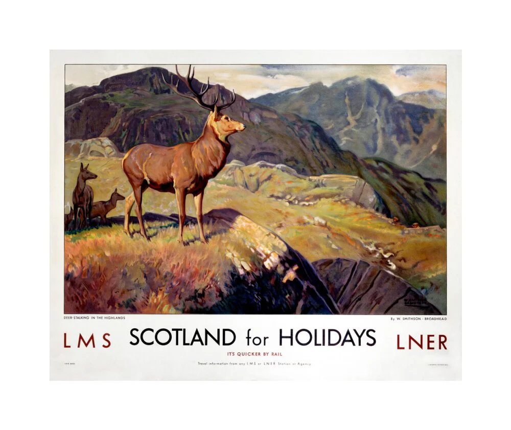'Scotland for Holidays', LMS/LNER poster, 1923-1947. - Image 28