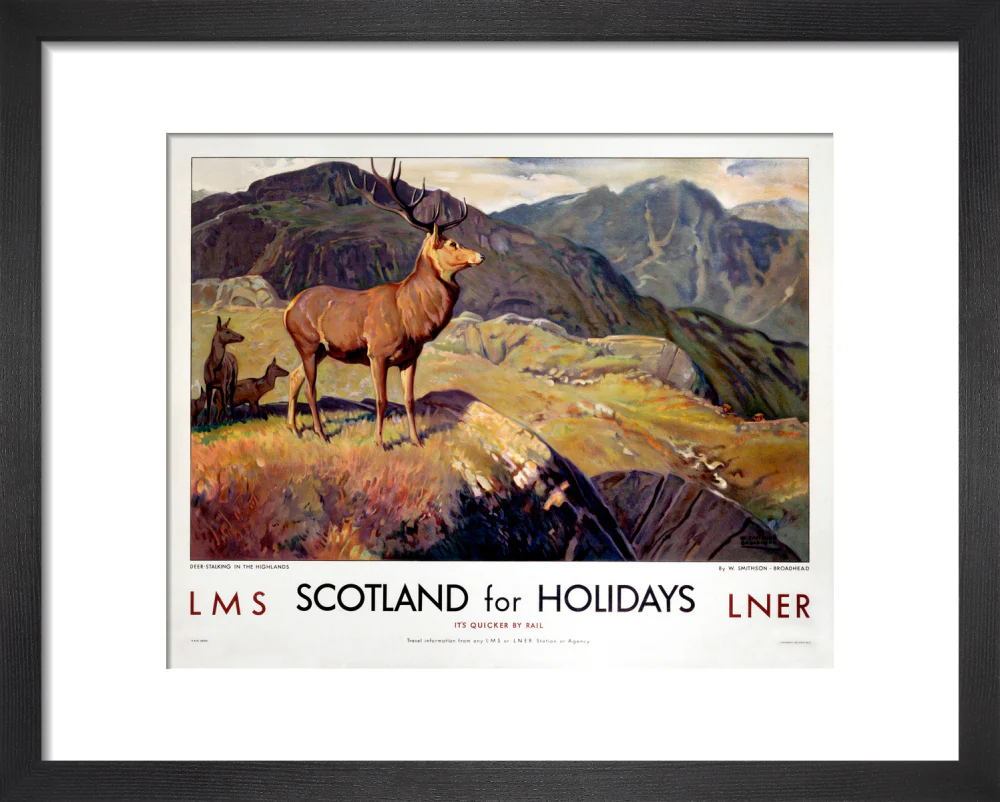 'Scotland for Holidays', LMS/LNER poster, 1923-1947. - Image 36