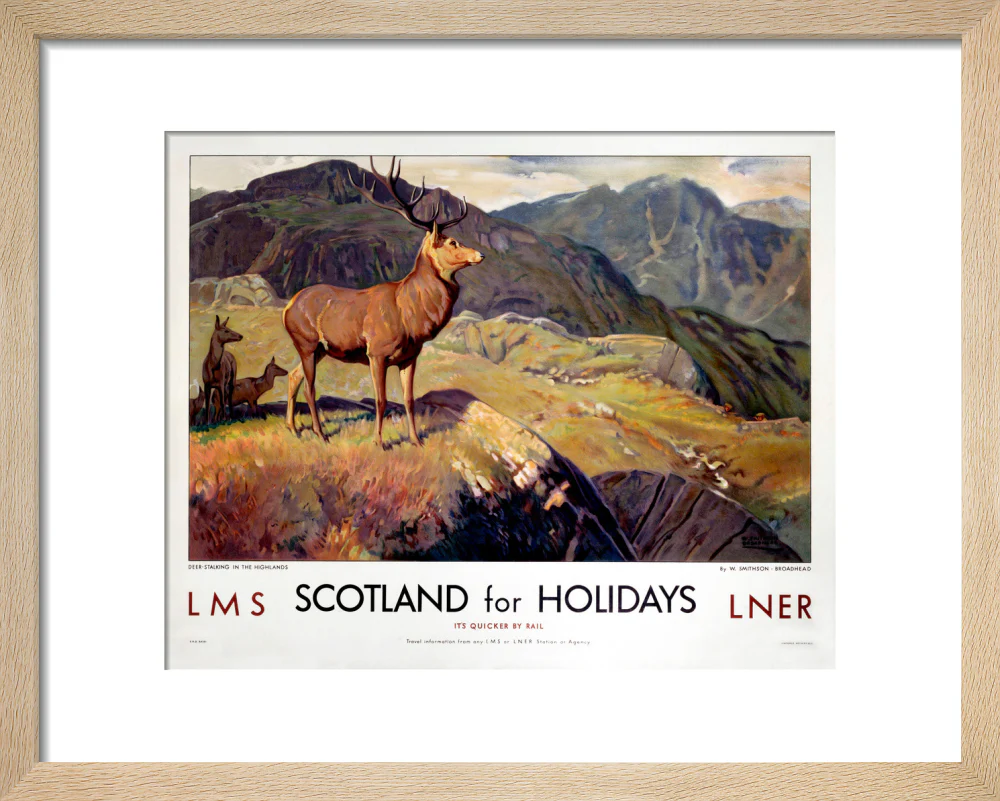 'Scotland for Holidays', LMS/LNER poster, 1923-1947. - Image 39