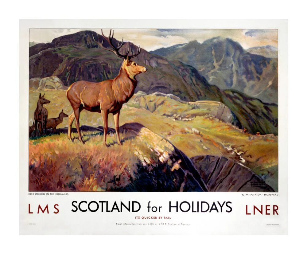 'Scotland for Holidays', LMS/LNER poster, 1923-1947. - Image 63