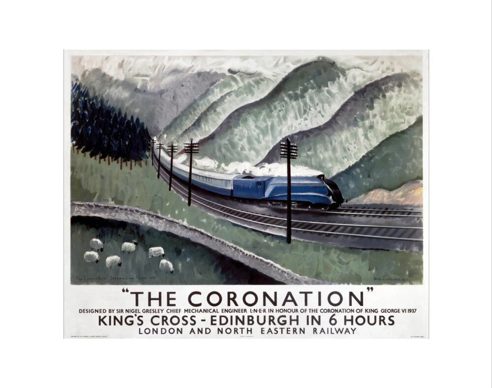 'The Coronation', LNER poster, 1937. - Image 2