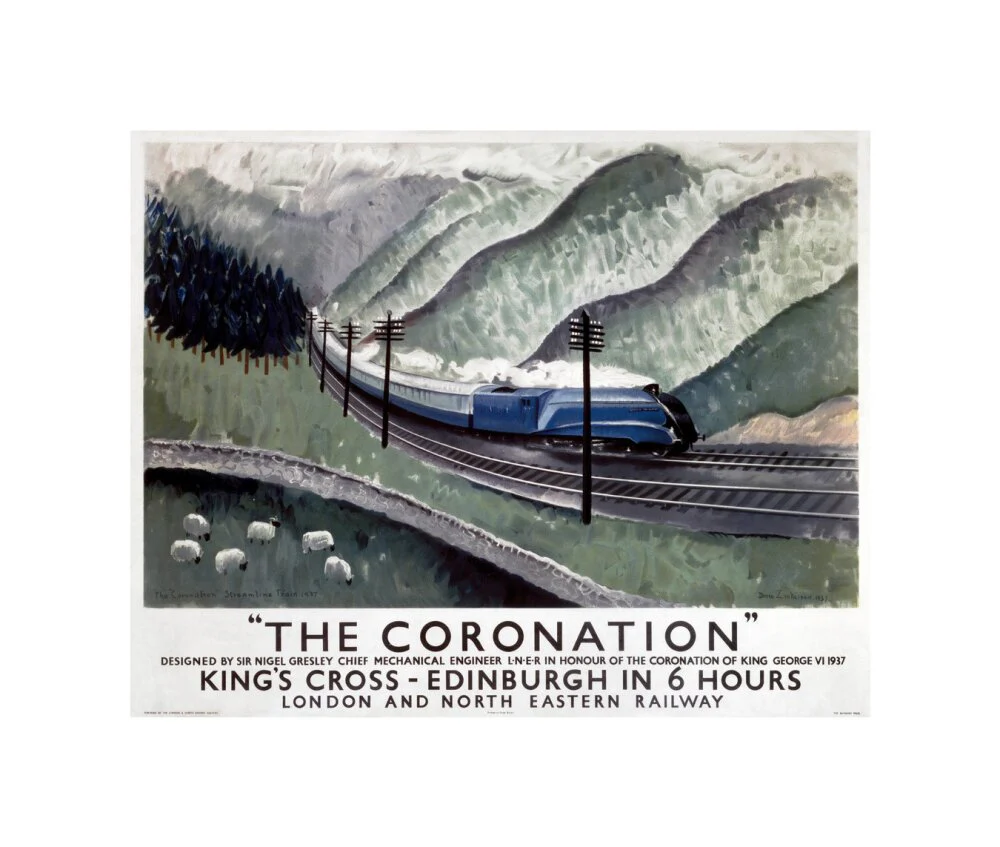 'The Coronation', LNER poster, 1937. - Image 27