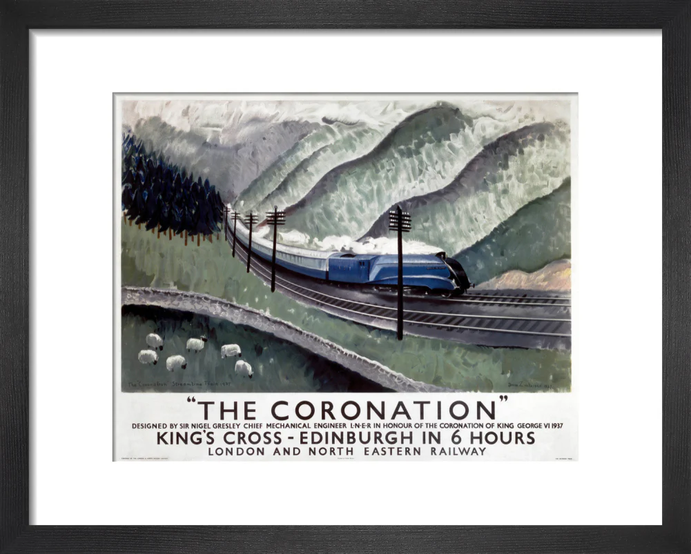 'The Coronation', LNER poster, 1937. - Image 36