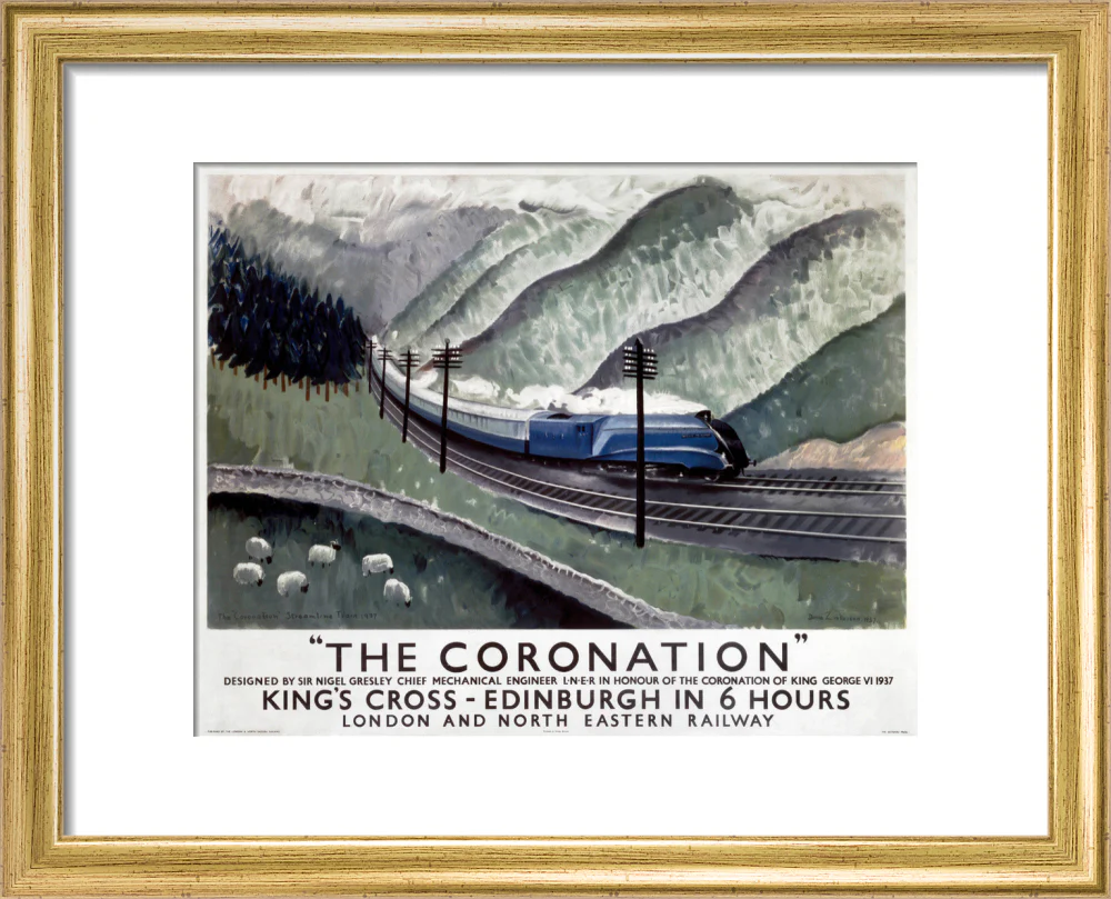 'The Coronation', LNER poster, 1937. - Image 5