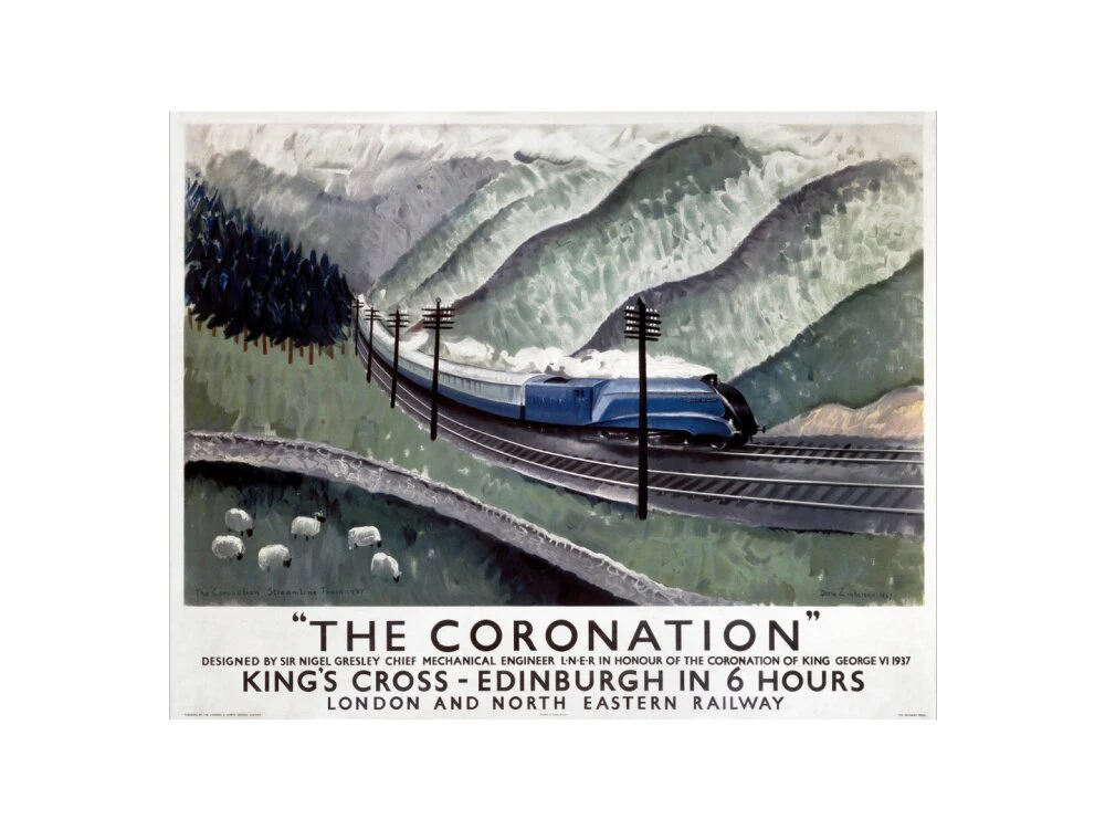 'The Coronation', LNER poster, 1937. - Image 50
