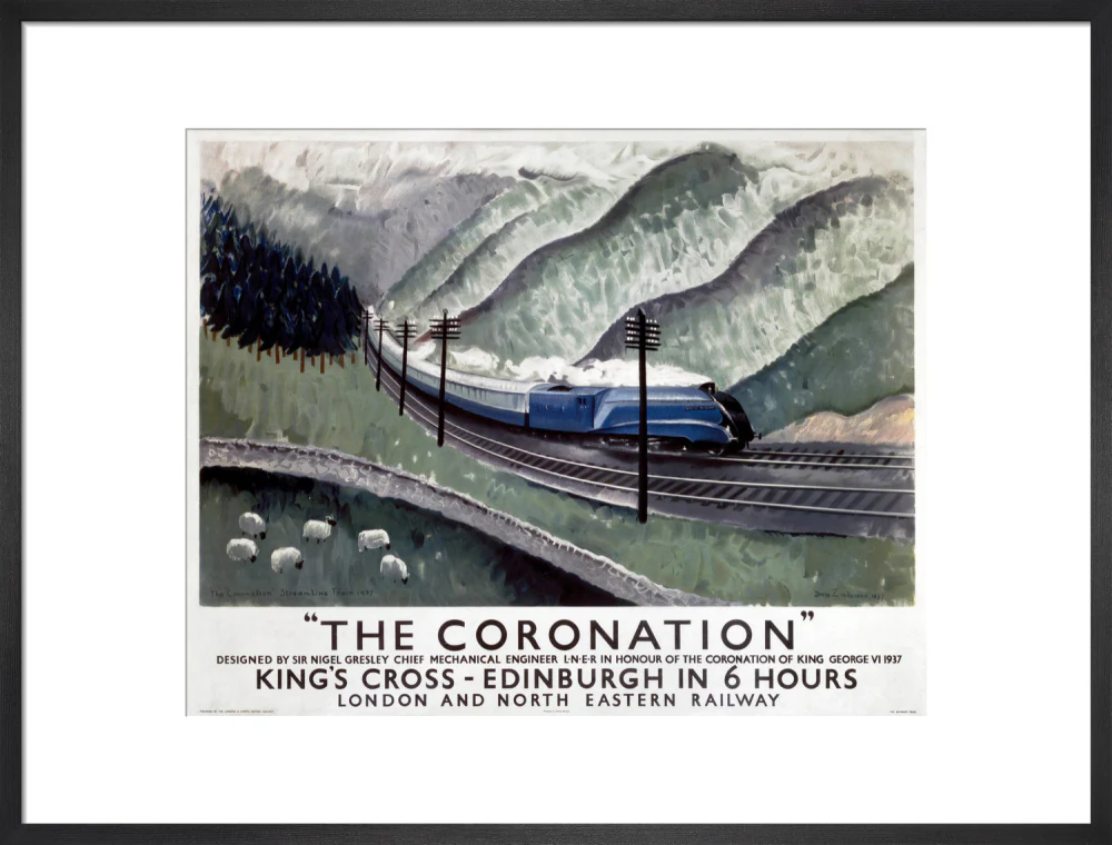 'The Coronation', LNER poster, 1937. - Image 51