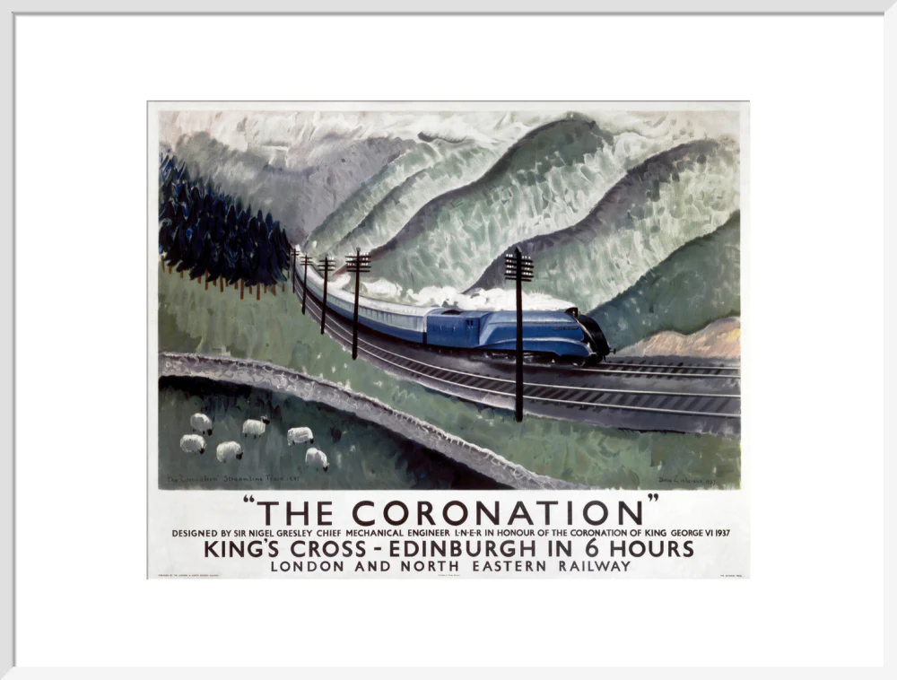 'The Coronation', LNER poster, 1937. - Image 57